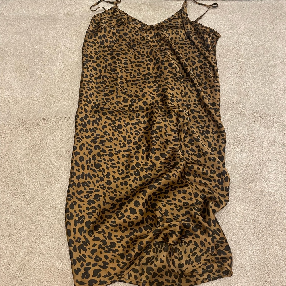 Leopard slip dress by A New Day